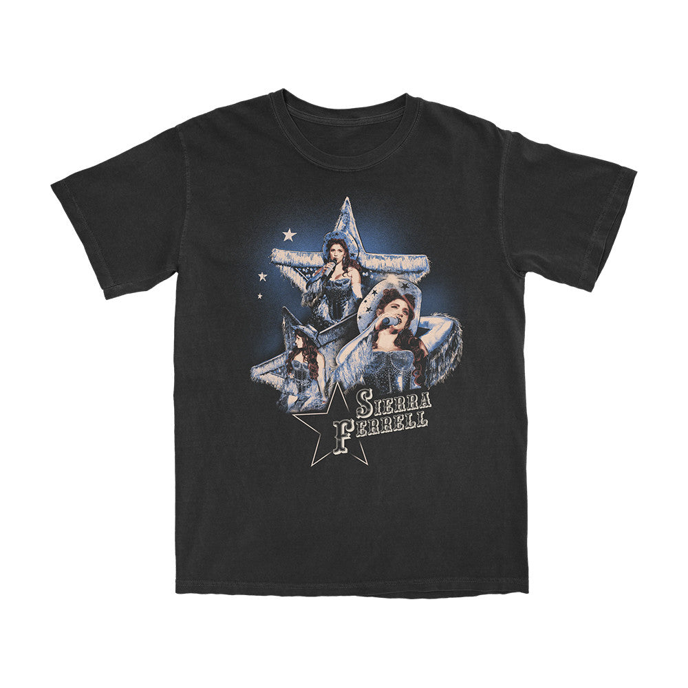 Sierra Ferrell Merch Star Photo T-Shirt Sierra Ferrell Concert Outfits Music Lover Gifts - Foxy23shop