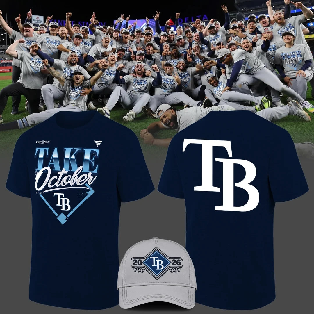 Tampa Bay Rays 2026 MLB Division Series Champions T-Shirt Tampa Bay Rays Gear Gift For Baseball Lover - Foxy23shop