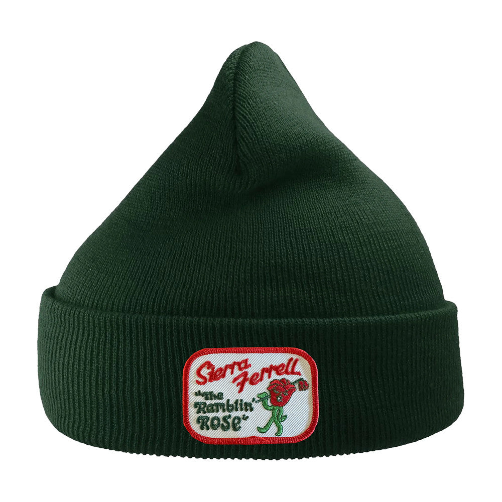Sierra Ferrell Green Rose Beanie Sierra Ferrell Merch Presents For Music Lovers - Foxy23shop