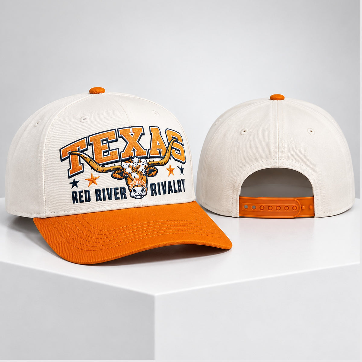 Texas Longhorns Red River Rivalry 2026 Hat Texas Longhorns Baseball Cap Football Fan Gifts - Foxy23shop
