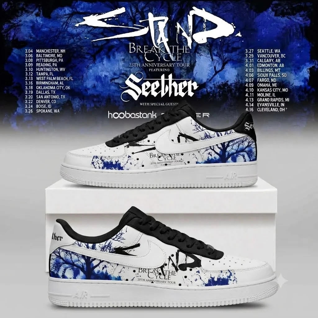 Staind Break The Cycle Sneaker Staind Graphic Special Gift For Bestie - Foxy23shop