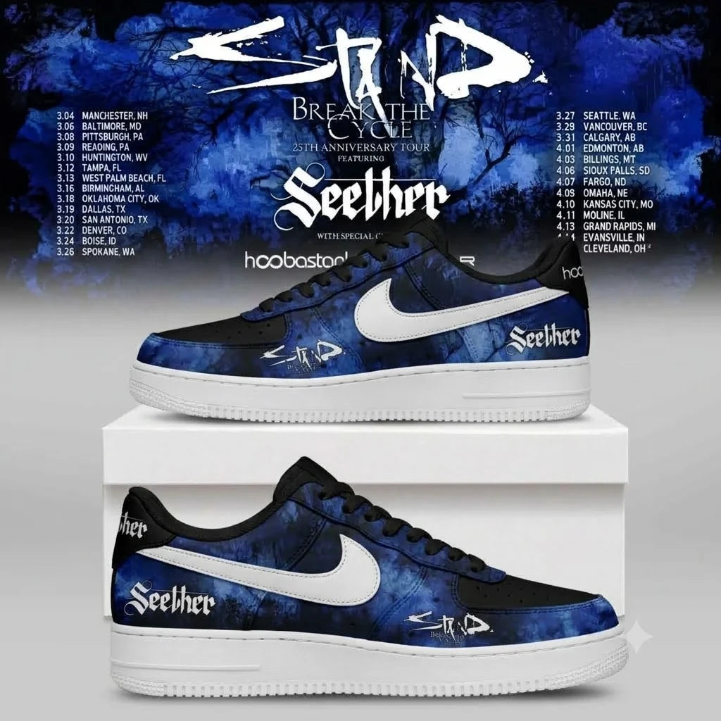 Staind Break The Cycle Sneaker Staind Rock Music Unique Gift For Husband - Foxy23shop