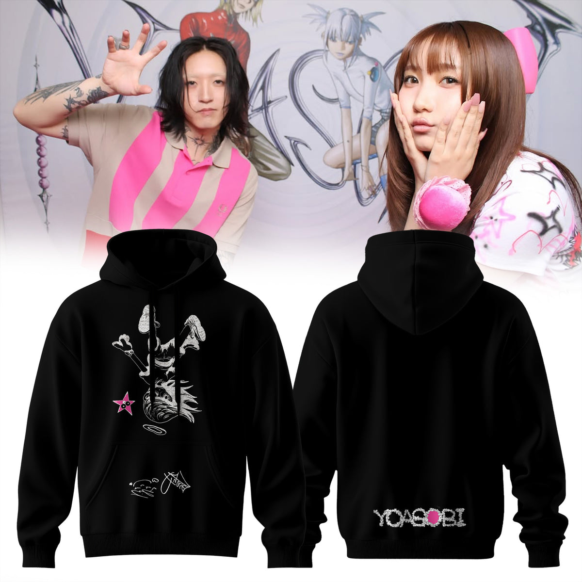 Yoasobi Store Merch Super Planet Tour Signed Hoodie Best Presents For Yoa's - Foxy23shop