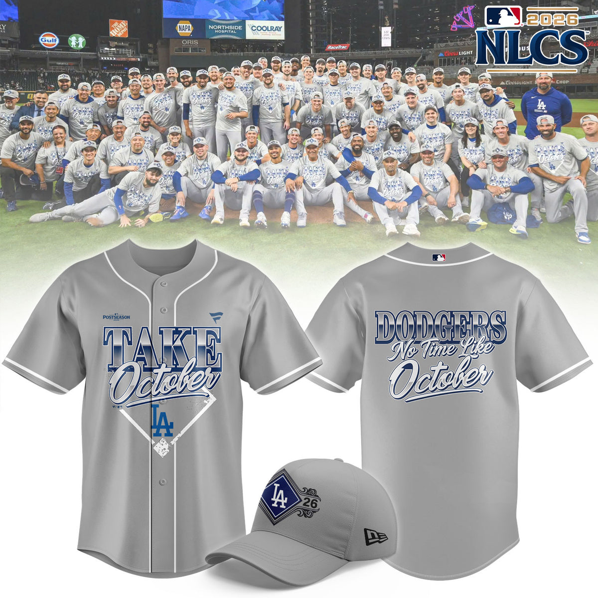 Los Angeles Dodgers 2026 MLB NLCS Bound Locker Room Jersey LA Dodgers Apparel - Foxy23shop