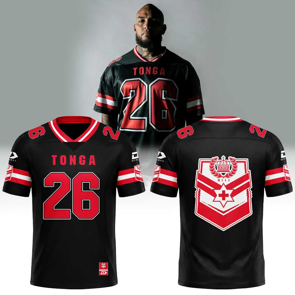 Tonga Rugby Federation Rugby League World Championship 2026 Collection Football Jersey Best Fan Gear - Foxy23shop