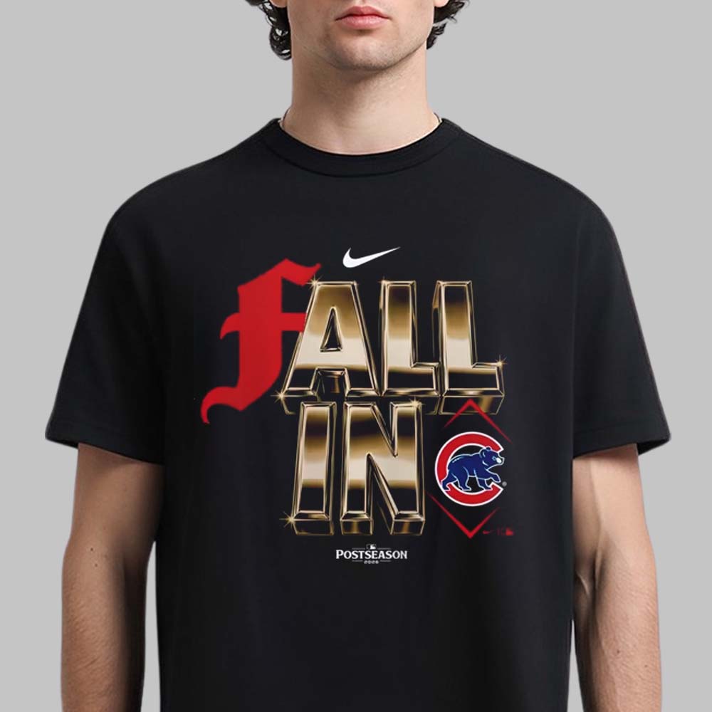 Chicago Cubs 2026 MLB Postseason Fall In Legends Shirt Chicago Cubs Clothing Fan Gear