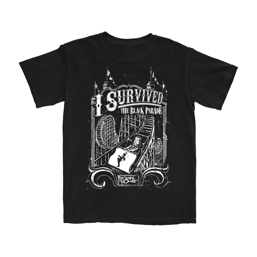 My Chemical Romance Merch I Survived T-Shirt Best Gifts For My Chemical Romance Fan