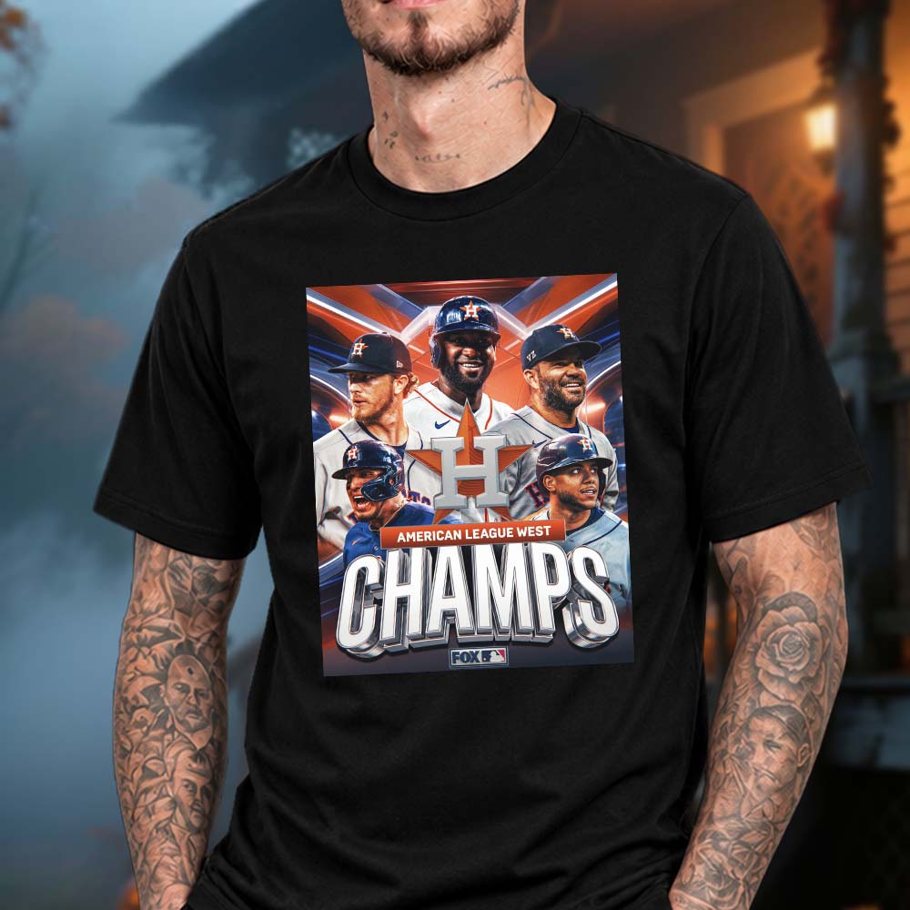 Congrats Houston Astros AL West Division Champions 2026 T-Shirt Gifts For Houston Astros Lovers