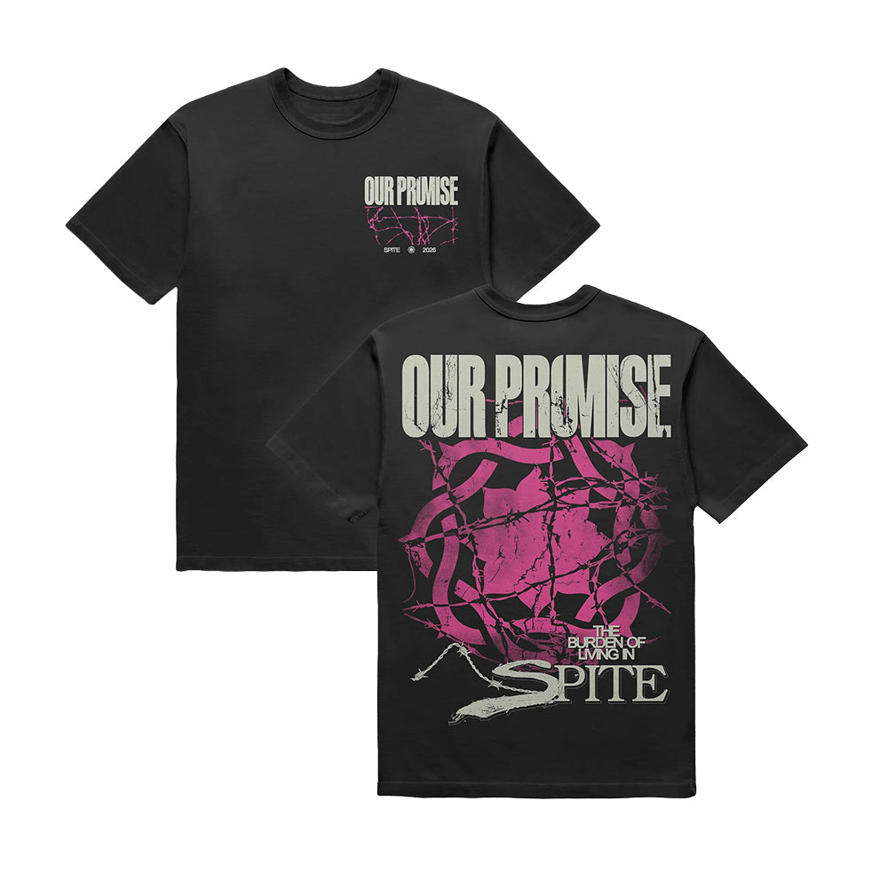 Fearless Records Store Merch Our Promise Spite T-Shirt Gifts For Fans