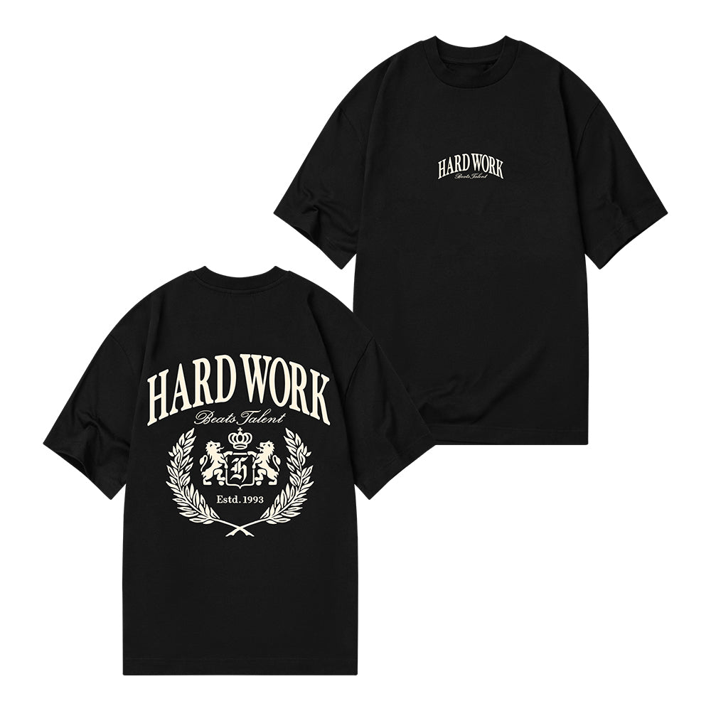 HWBT Merch Monaco Emblem Black T-Shirt HWBT Streetwear Apparel Gifts For Him
