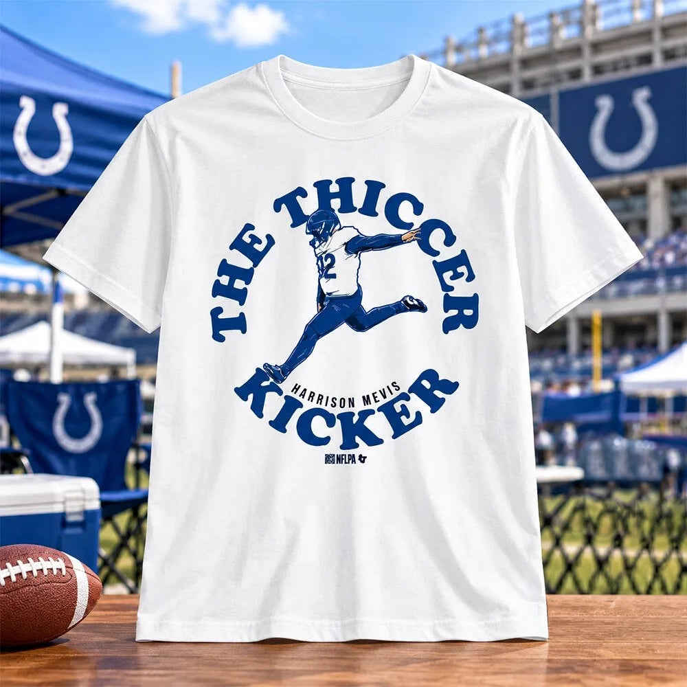 Harrison Mevis The Thiccer Kicker Shirt 2026 Gift For Harrison Mevis Fans