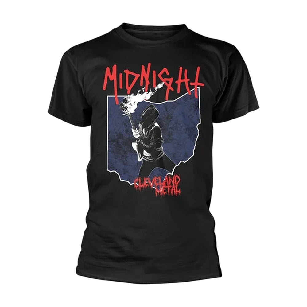 Night Shift Merch Midnight Cleveland Metal T-Shirt Presents For Music Lovers