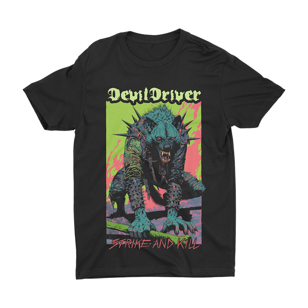 Night Shift Merch DevilDriver Bone Hyena T-Shirt Presents For DevilDriver Fans