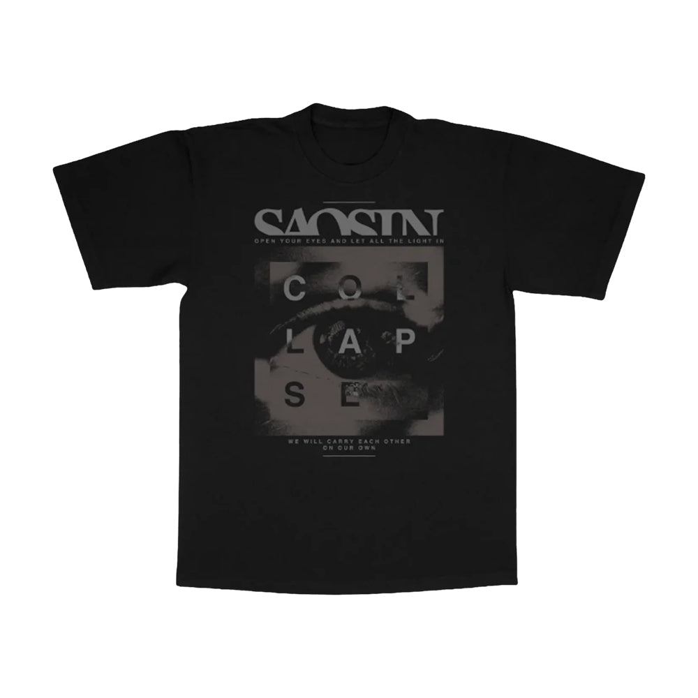Saosin Store Merch Collapse T-Shirt Unique Presents For Saosin Fans