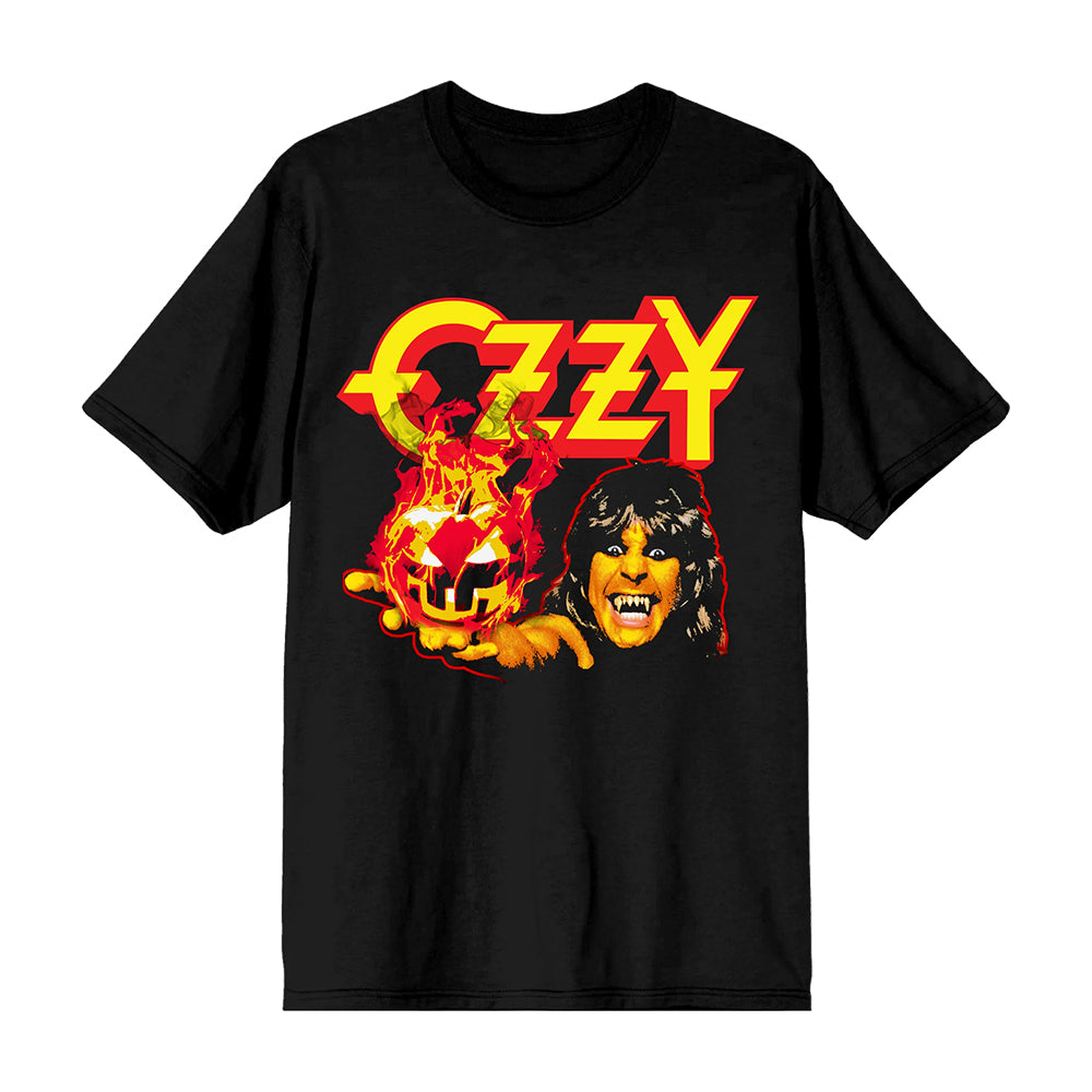 Ozzy Osbourne Merch Halloween Pumpkin Black T-Shirt Gifts For Ozzy Osbourne Lovers