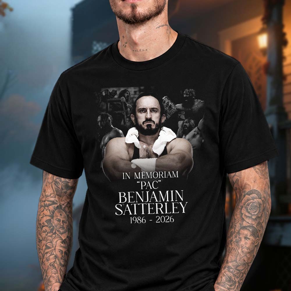 RIP Benjamin Satterley PAC 1986 2026 T-Shirt Gifts For Benjamin Satterley Fans