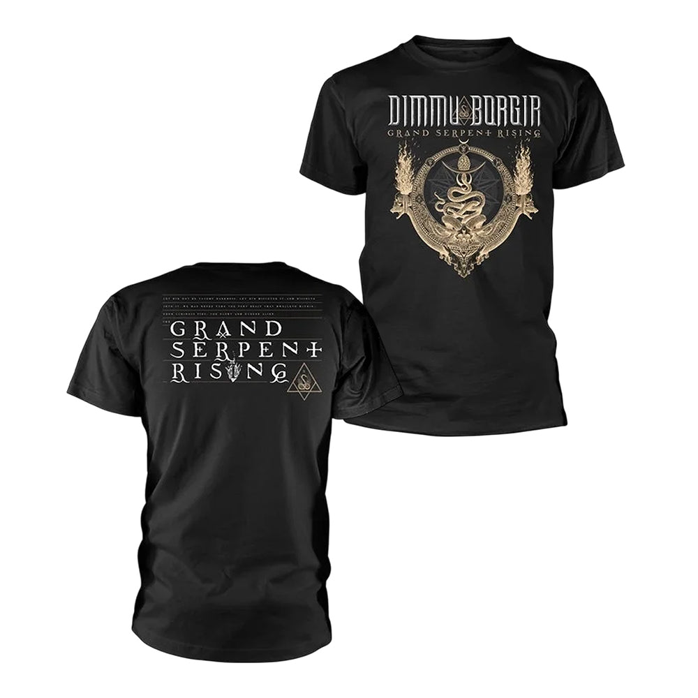 Night Shift Merch Dimmu Borgir Grand Serpent Rising T-Shirt Music Lover Gifts