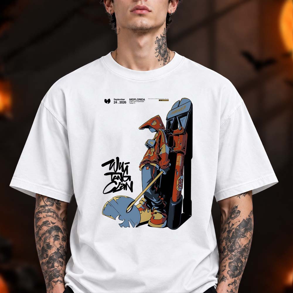 Wu Tang Clan Tampa FL Event T-Shirt Wu Tang Clan Clothing Presents For Music Lovers