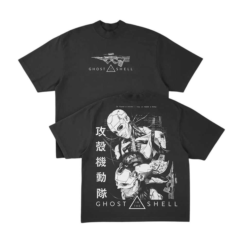 Prestige Merch Ghost In The Shell T-Shirt Streetwear Gifts For Sci Fi Lovers
