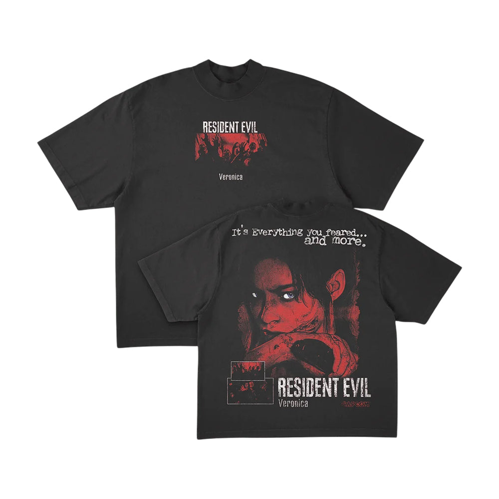 Prestige Merch Resident Evil Veronica T-Shirt Best Gifts For Horror Movie Lovers