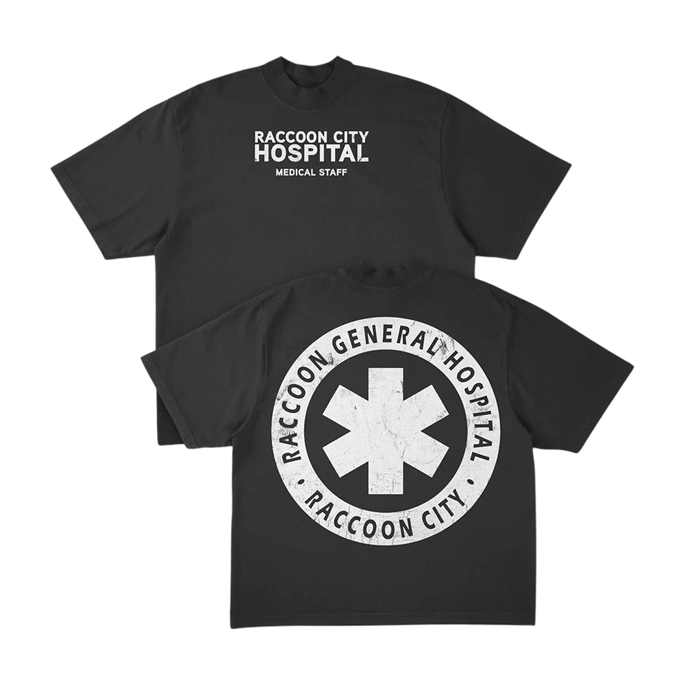 Prestige Merch Resident Evil Raccoon Hospital Medical Staff T-Shirt Gifts Idea For Boyfriend