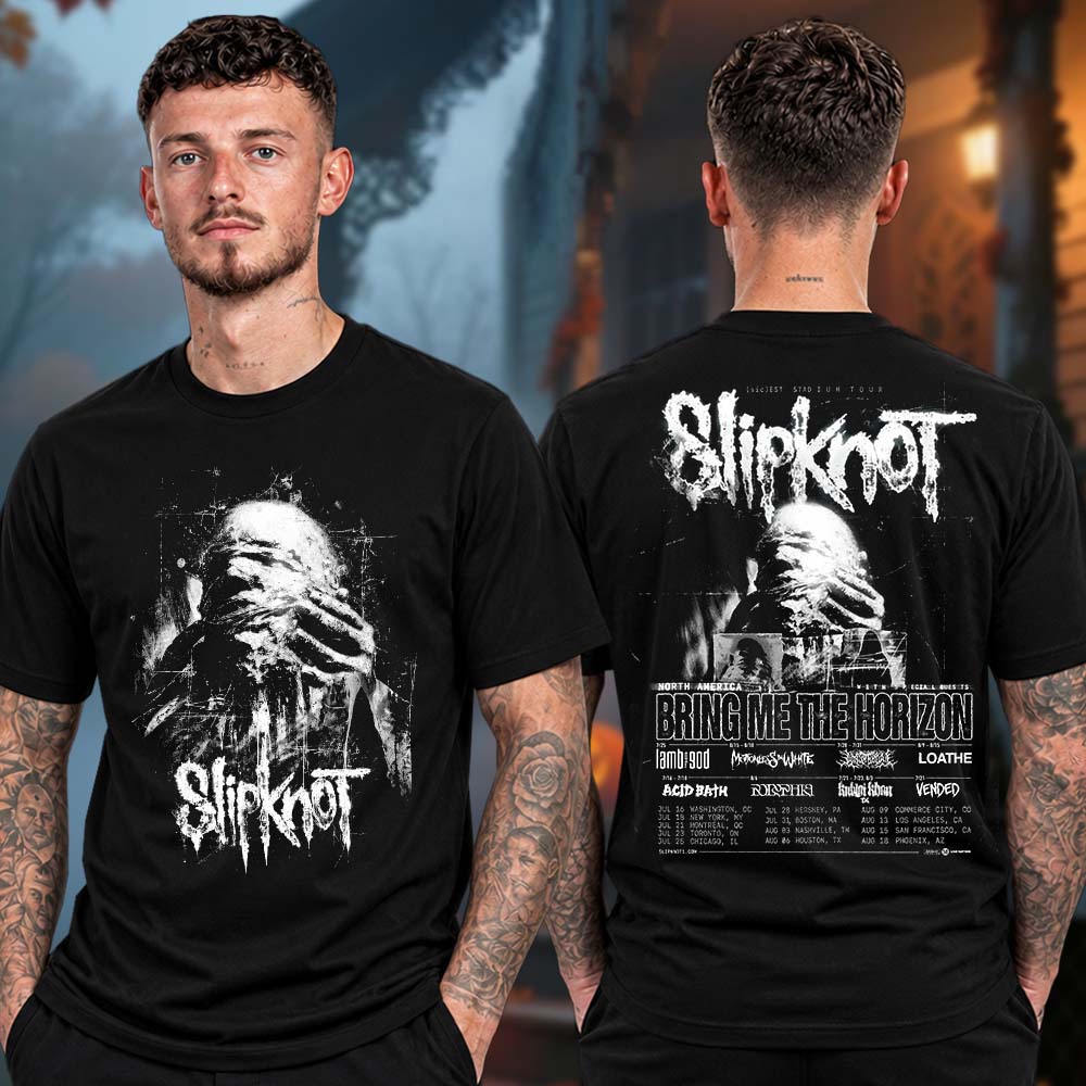 Slipknot North America 2027 sicEST Stadium Tour Bring Me The Horizon Tour Dates T-Shirt Slipknot Fan Gift