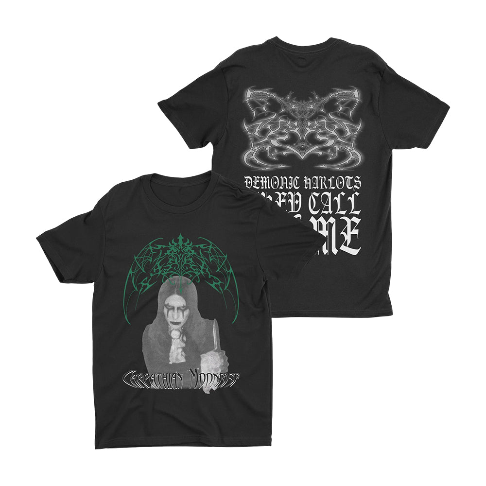 Worm Carpathian Moonrise T-Shirt Worm Clothing Presents For Music Buffs
