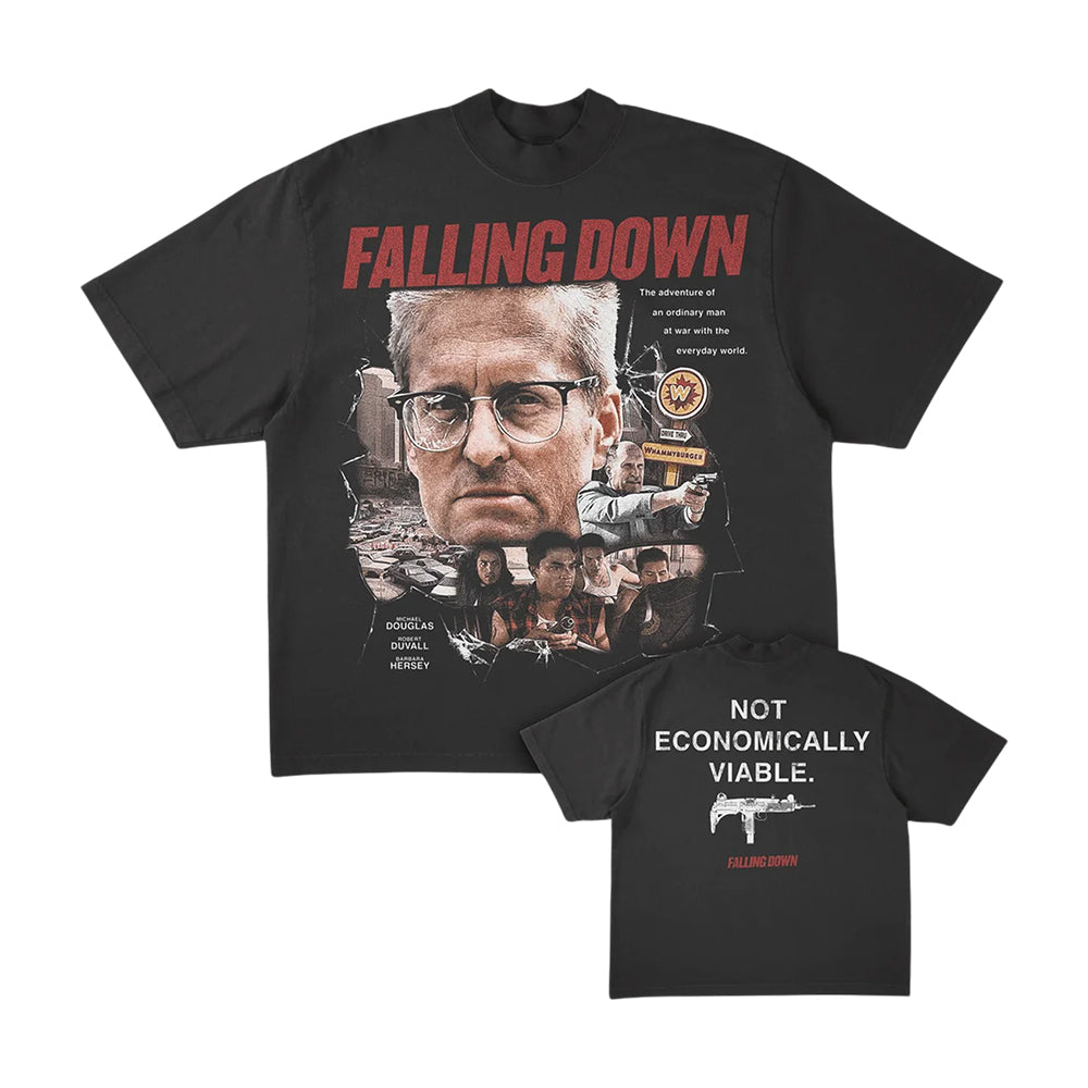 Prestige Merch Falling Down Midlife Crashout T-Shirt Gifts Ideas For Boyfriend