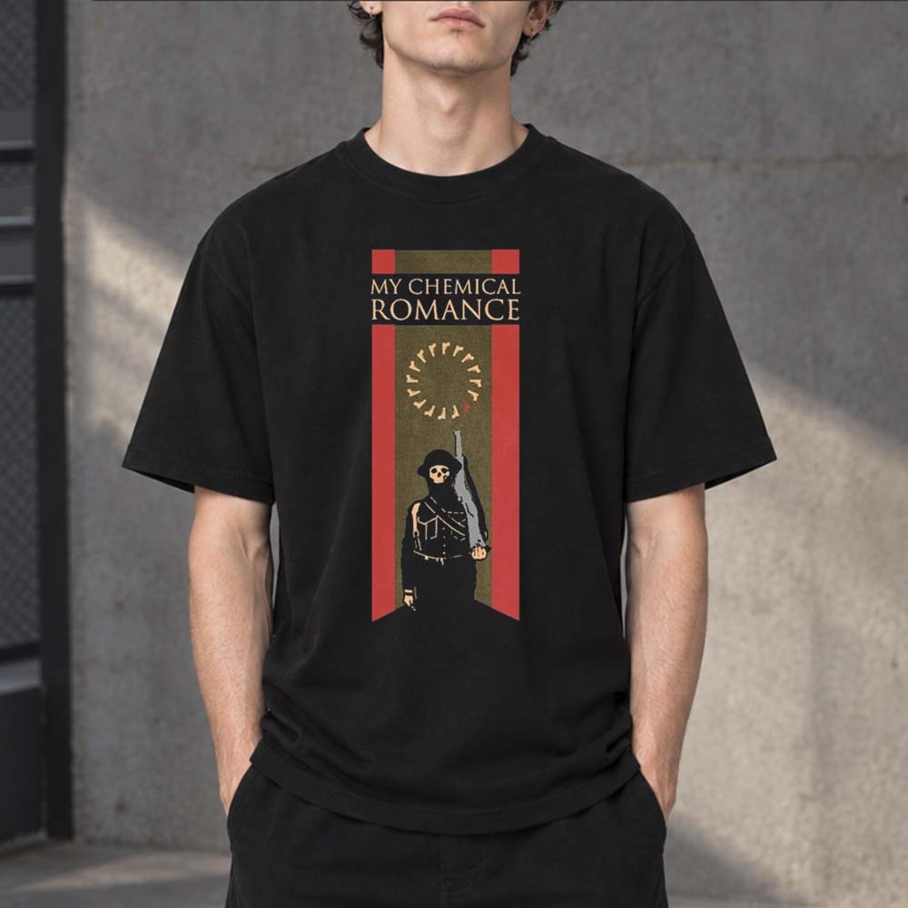 My Chemical Romance Merch At Attention Shirt Gifts For My Chemical Romance Fans