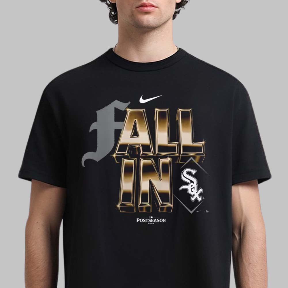 Chicago White Sox Merch 2026 MLB Postseason Fall In Legend All In Shirt Fan Gear