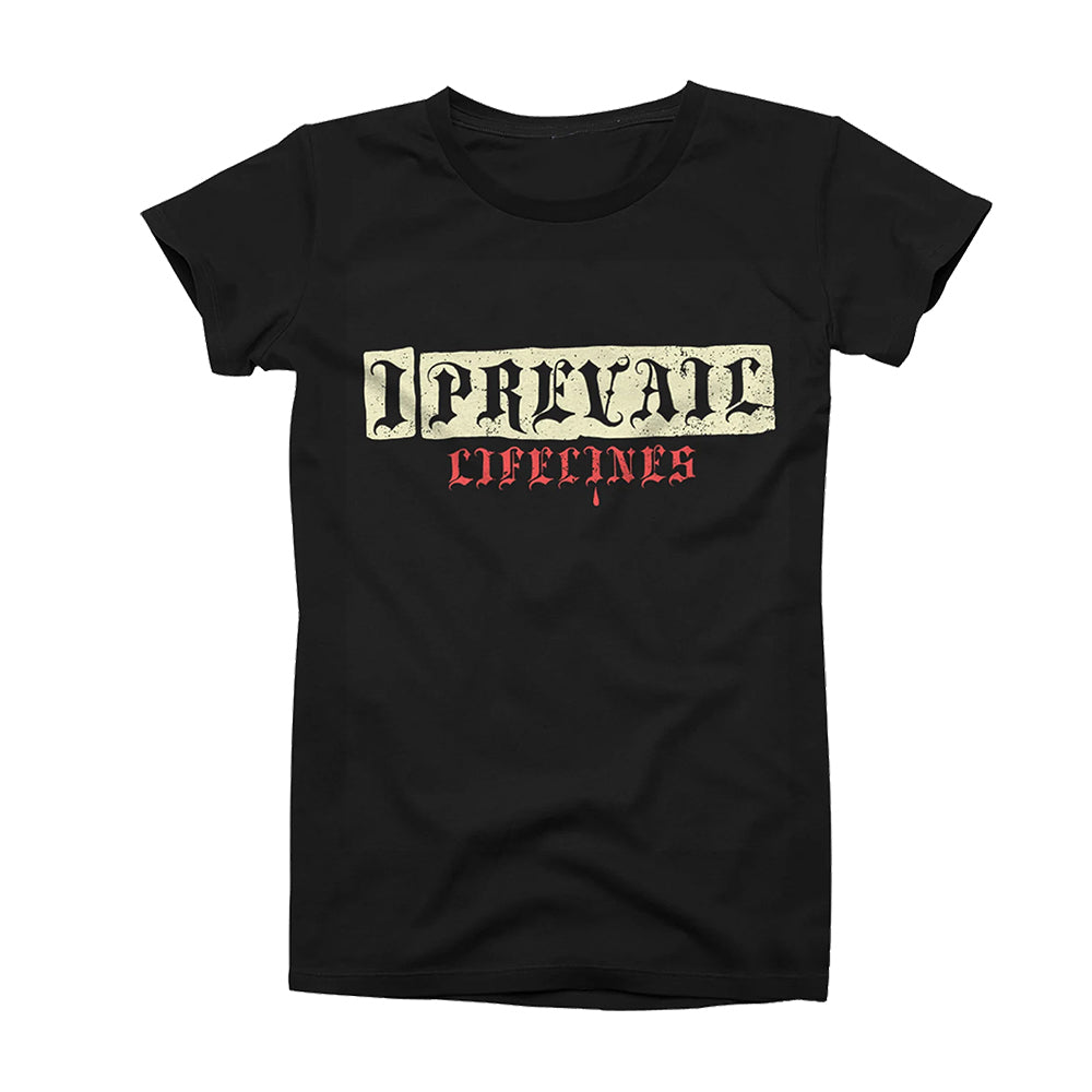 Fearless Records Store Merch I Prevail Lifeline Lyric Hand Shirt Music Lovers Gifts