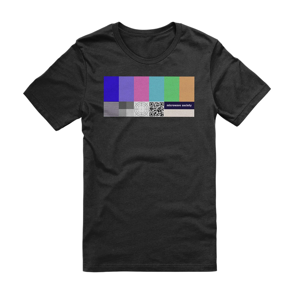 Microwave Society Store Merch Test Pattern T-Shirt Gifts For Besties