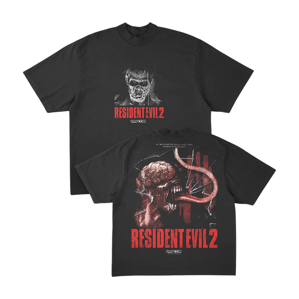 Prestice Merch Resident Evil 2 Ps1 T-Shirt Presents For President Evil Fans