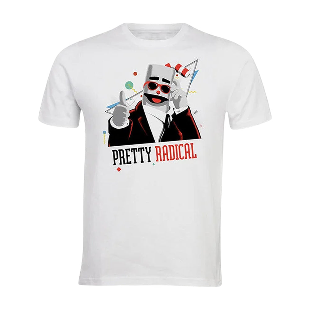 Black Screen Records Merch Mighty Cuphead Adventure Pretty Radical Shirt Gifts For Boyfriend
