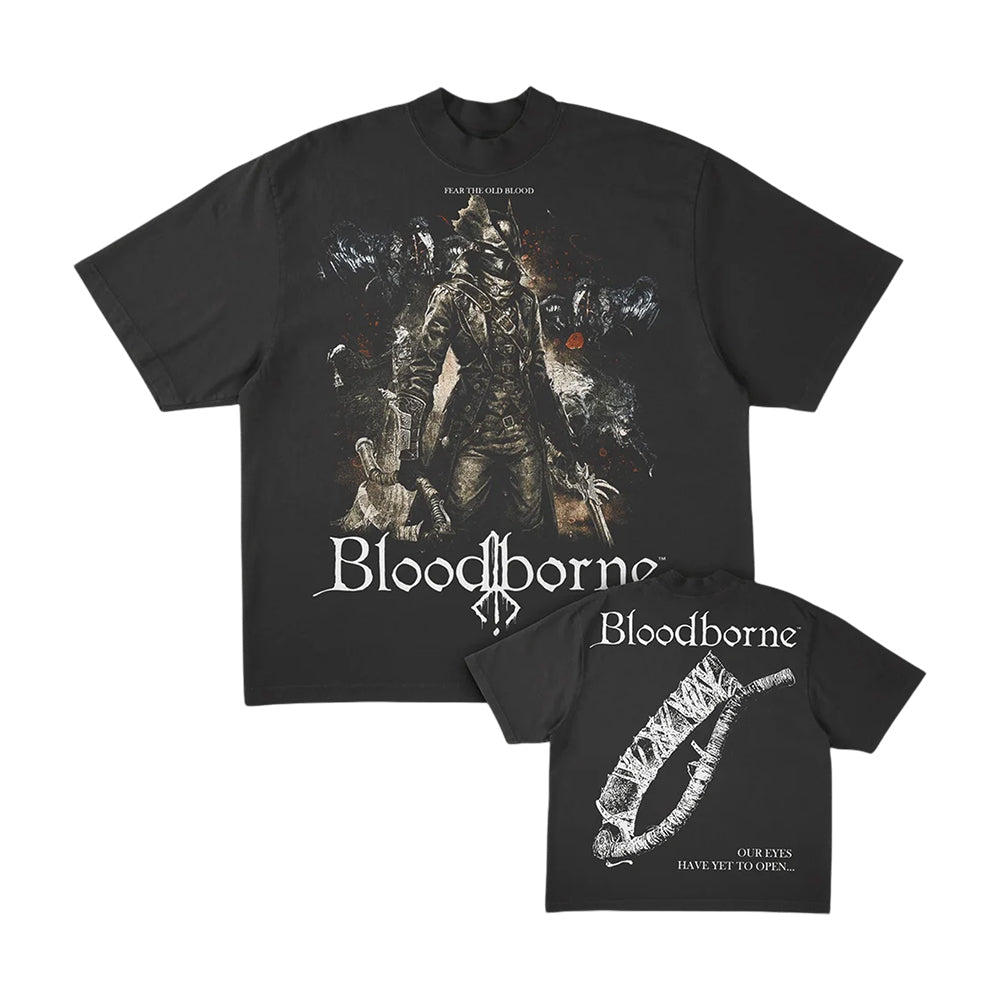 Prestige Merch Bloodborne Our Eyes Black T-Shirt Gifts Idea For Boyfriend