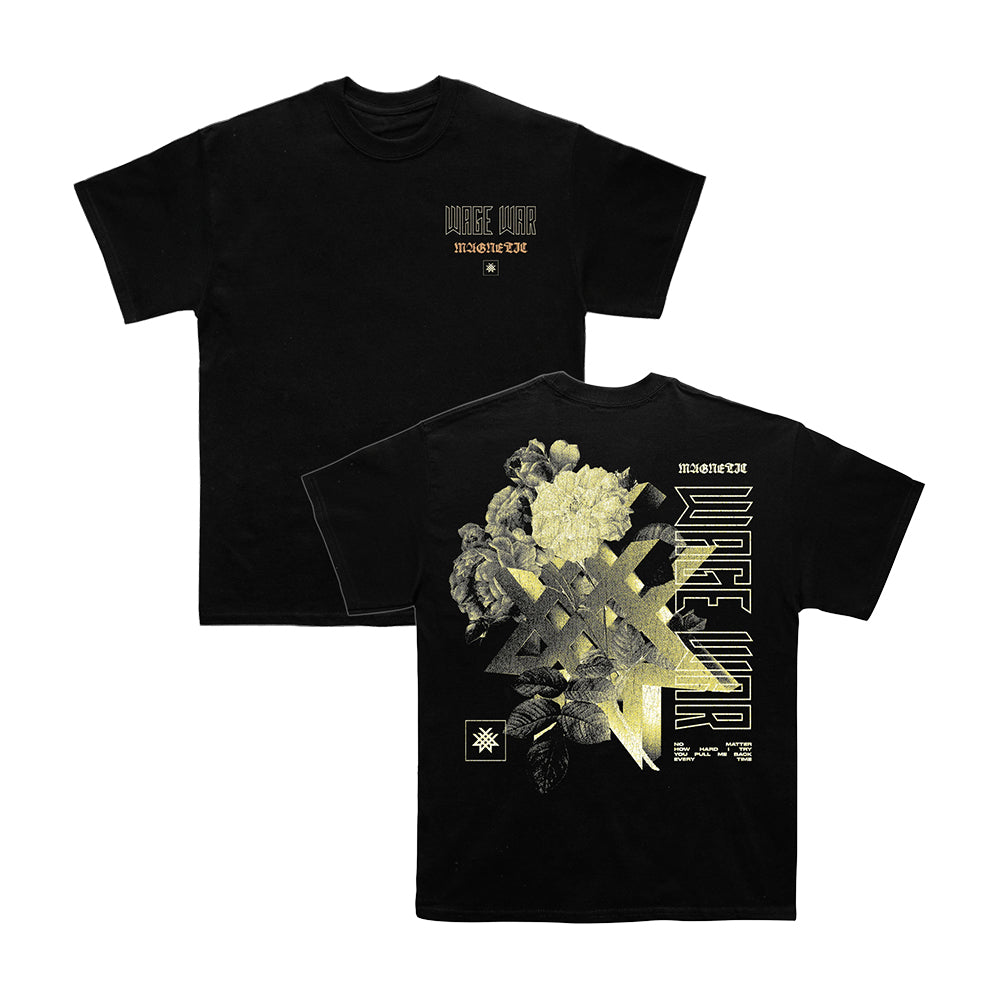 Fearless Records Store Merch Wage War Flower Waffle T-Shirt Gifts For Wage War Fans