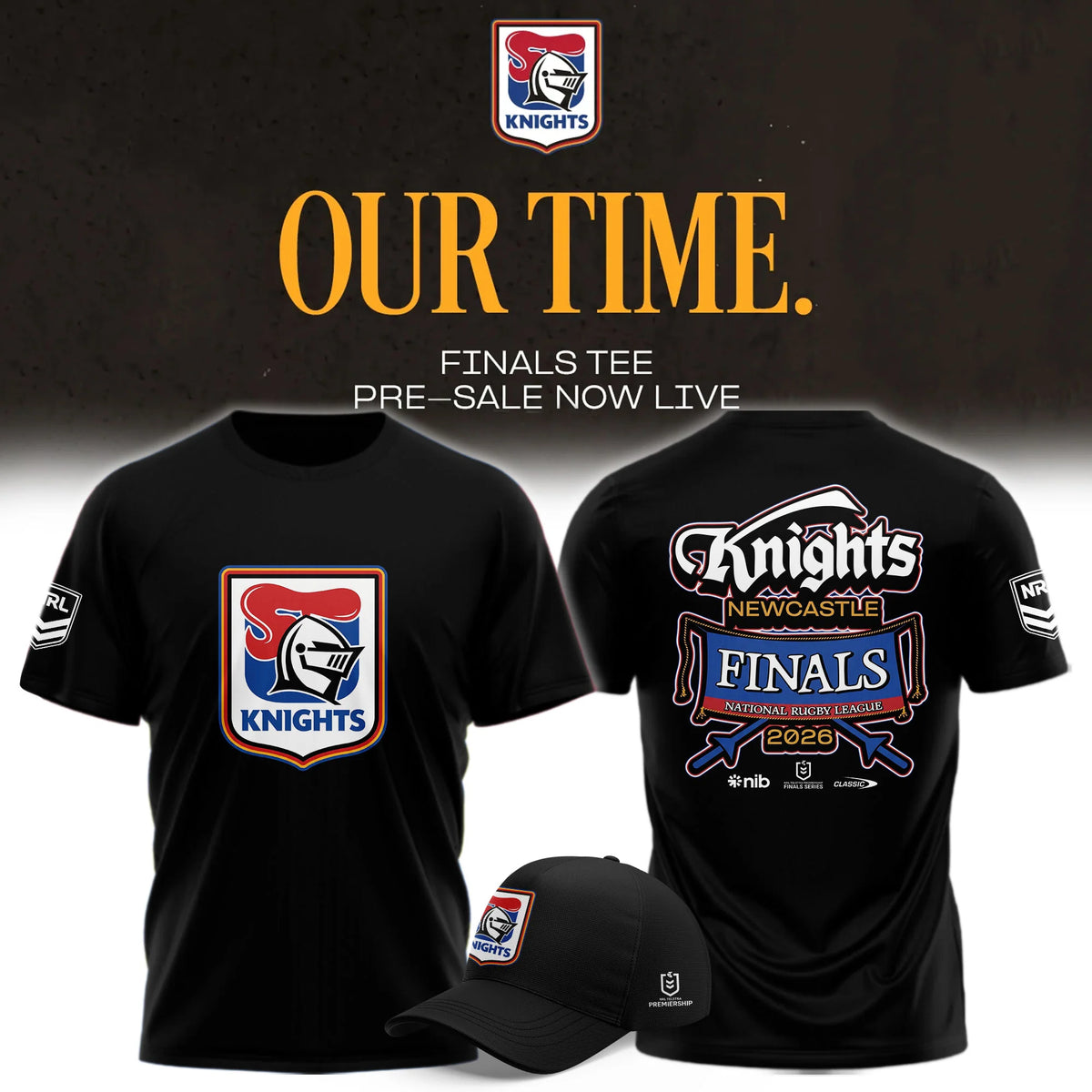 Newcastle Knights Merch NRL 2026 Grand Final T-Shirt Gifts For Rugby Lovers