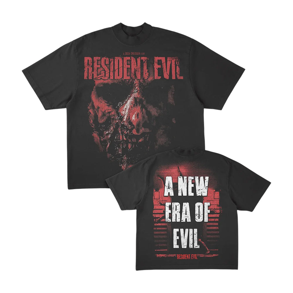 Prestige Merch Zach Creggers Resident Evil T-Shirt Gifts For Horror Movie Enthusiasts
