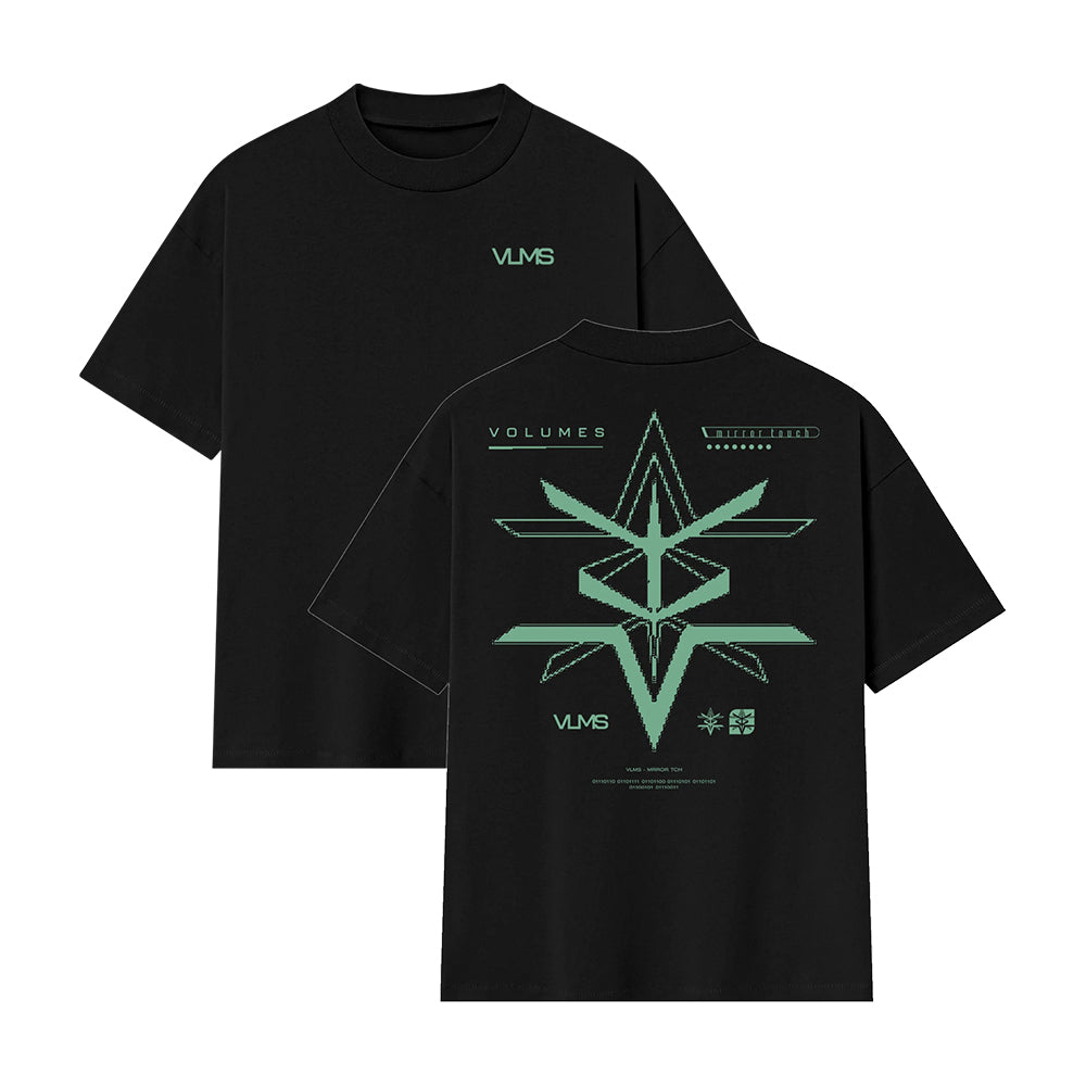 Fearless Records Store Merch Volumes Mirror Touch Outline Shirt Gifts For Volume Lovers