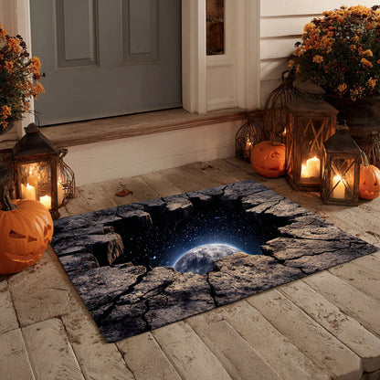 Cosmic Rift Halloween Doormat Halloween Home Decor Gifts Ideas For Cosmic Lovers