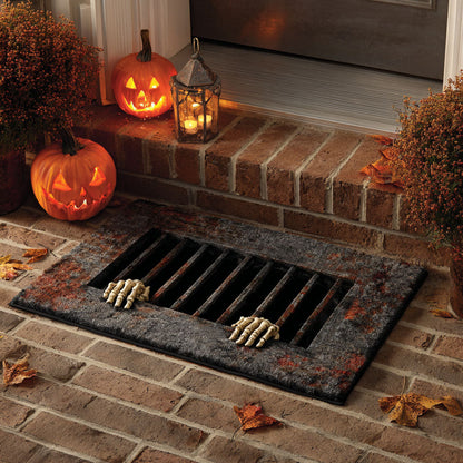Grim Shackles Halloween Doormat Halloween Front Door Decor Gifts Ideas For BFFs