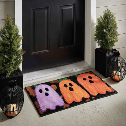 Haunted Hollow Halloween Doormat Entryway Decor Ideas Halloween Gifts Ideas For Lovers