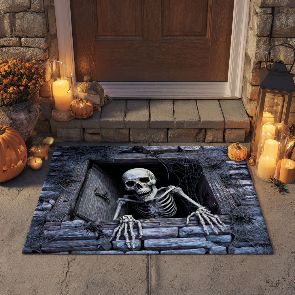 Graveyard Escape Halloween Doormat Spooky Holiday Decor Halloween Gifts For Husband