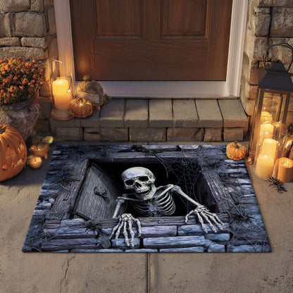 Graveyard Escape Halloween Doormat Spooky Holiday Decor Halloween Gifts For Husband