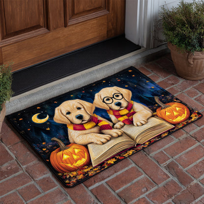 Reading Labrador Retriever Halloween Doormat Entry Way Ideas Halloween Gifts Ideas