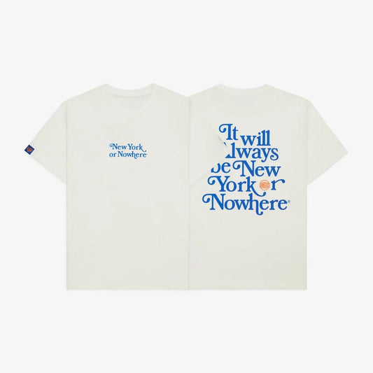 New York Knicks Finals Merch It Will Always Be New York Or Nowhere T-Shirt Knicks Fan Gift - Foxy23shop