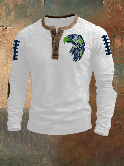 Seattle Seahawks Merch Seahawk Mascot Sweatshirt Game Day Apparel Gift Ideas For Fans - Foxy23shop