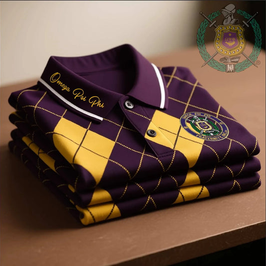 Omega Psi Phi Fraternity 1911 Polo Shirt Omega Psi Phi Bruhz Apparel Gift Ideas - Foxy23shop