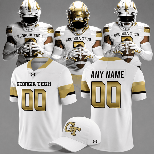 Personalized Georgia Tech Football Team 2026 Jersey Georgia Tech Apparel Best Fan Gear - Foxy23shop