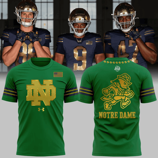 Notre Dame Fighting Irish Merch 2026 Shamrock Series Shirt Birthday Gift For Brother - Foxy23shop